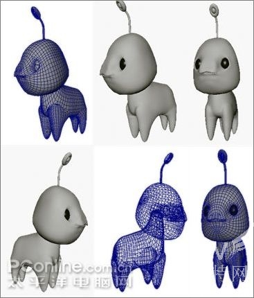 maya2008打造長江7號外星狗 武林網 MAYA經典教程