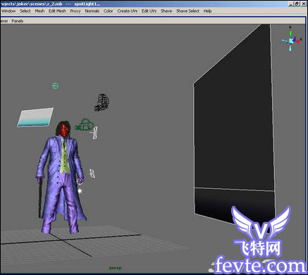 MAYA+Zbrush制作小丑角色教程 武林網 MAYA角色動畫教程