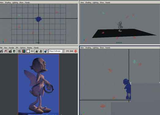MAYA材質燈光教程打造可愛的3D唐老鴨 武林網 MAYA材質燈光