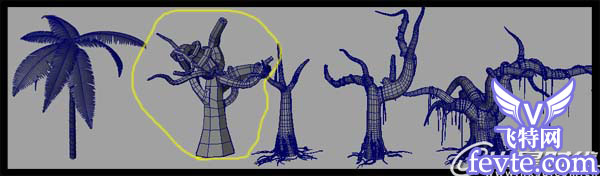 MAYA2009制作一個逼真的叢林效果 武林網 MAYA材質燈光