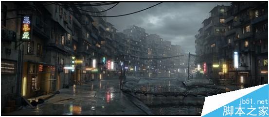 MAYA打造雨后街道場景 武林網 MAYA推薦教程
