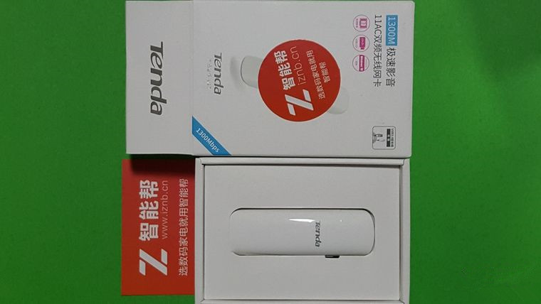 騰達1300M極速影音11AC雙頻無線網卡 U12試用拆解！