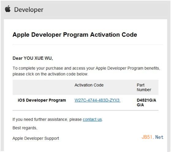 ios7開發者賬號