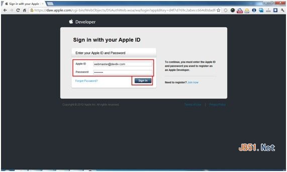 ios7開發者賬號