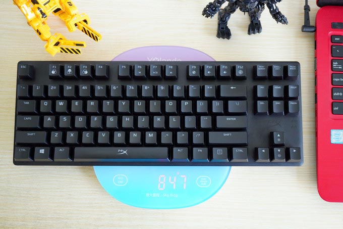輕質反饋快，光效“誠”會玩——HyperX阿洛伊起源競技版紅軸鍵盤