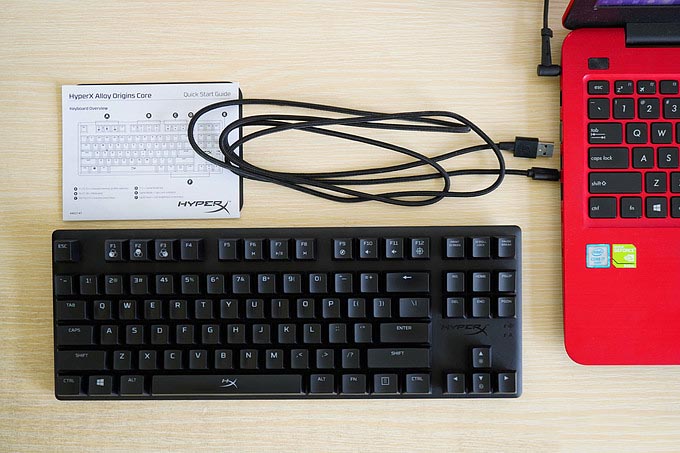 輕質反饋快，光效“誠”會玩——HyperX阿洛伊起源競技版紅軸鍵盤