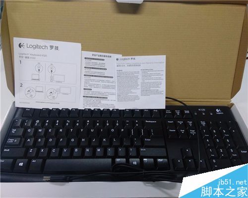 羅技K120鍵盤 開箱評測