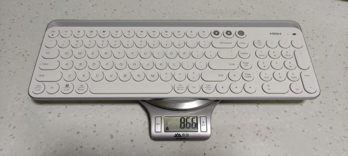 重量866g并不算輕
