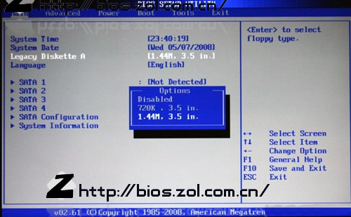 BIOS設置圖解教程之AMI篇
