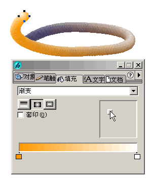 Freehand 制作金屬彈簧（圖八）