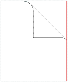 FreeHand使用教程：創建頁面卷邊效果