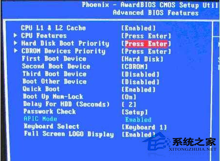 Phoenix Award BIOS設置U盤啟動的方法