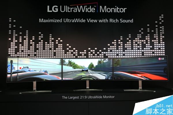 38寸還三聯屏！LG 21:9曲面超寬屏顯示器圖賞
