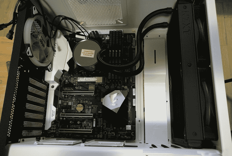 i7-7700K+1080Sli裝機作業