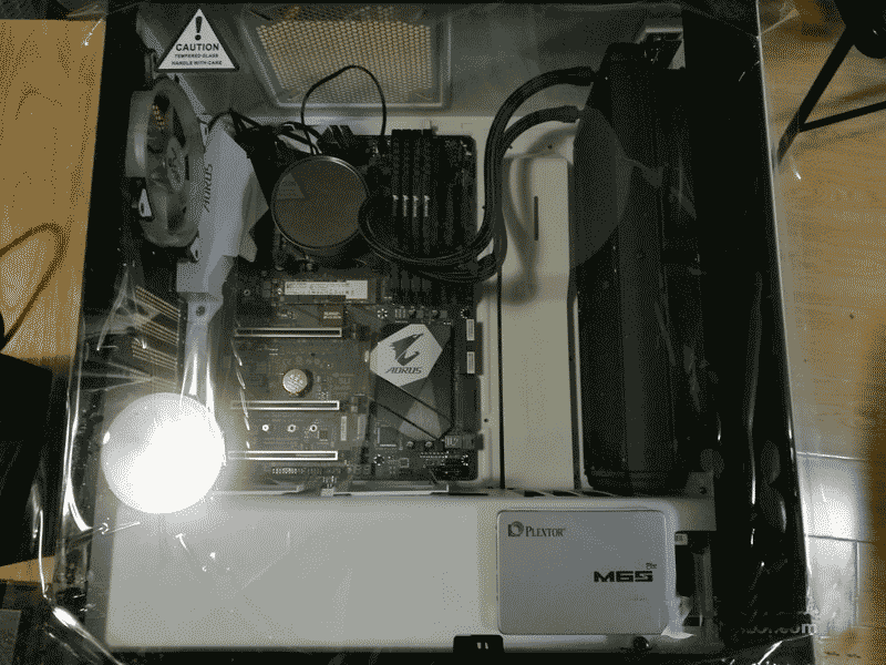 i7-7700K+1080Sli裝機作業
