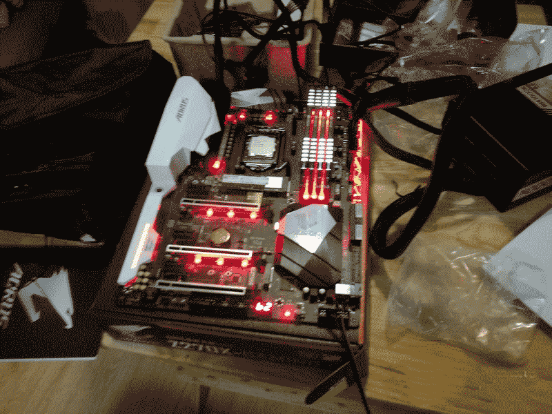 i7-7700K+1080Sli裝機作業