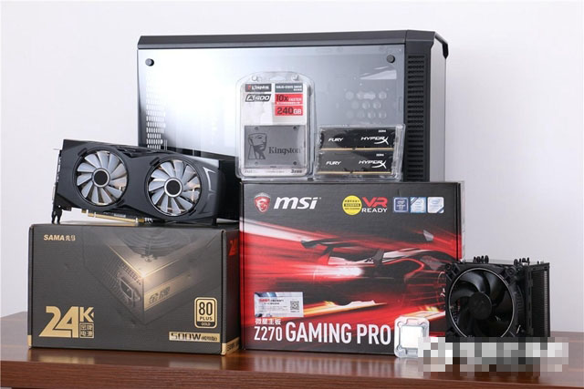 全側透DIY裝機實錄 i7-7700K配RX580組裝電腦教程