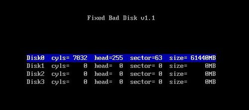 u深度u盤啟動盤FBDISK壞盤分區器使用教程