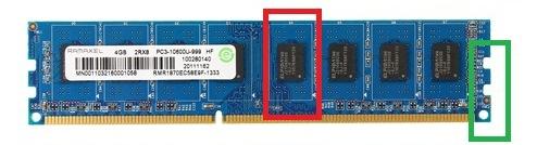 如何從外觀上分辨DDR、DDR2、DDR3以及DDR4內存