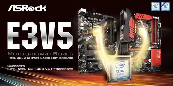 華擎正式發布Fatal1ty E3V5 Gaming/OC 助力E3V5處理器