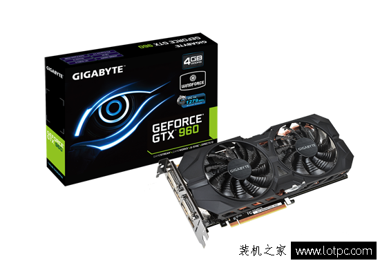 技嘉 GV-N960WF2OC-4GD GTX960獨立顯卡