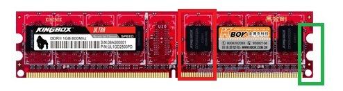 如何從外觀上分辨DDR、DDR2、DDR3以及DDR4內存