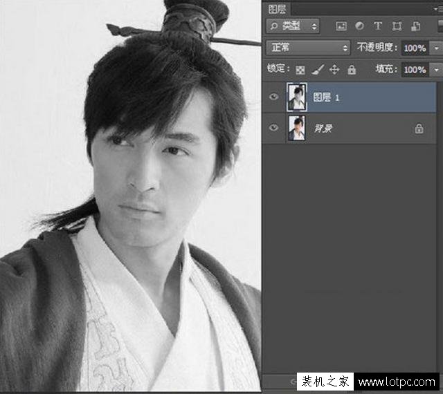 利用PS軟件將人物圖片轉成鉛筆畫，photoshop鉛筆畫制作教程