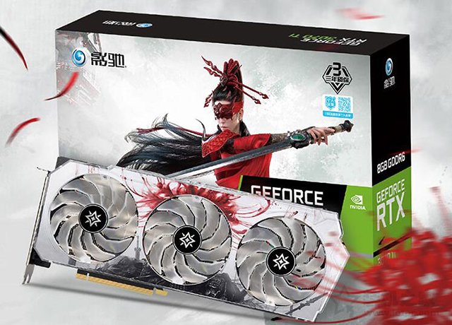 影馳 RTX 3070 星曜 OC永劫無間版