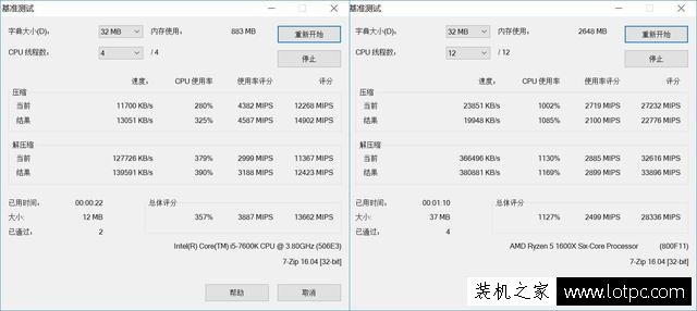 I5-7600K和R5-1600X哪個好？R5-1600X與i5-7600K性能對比測試