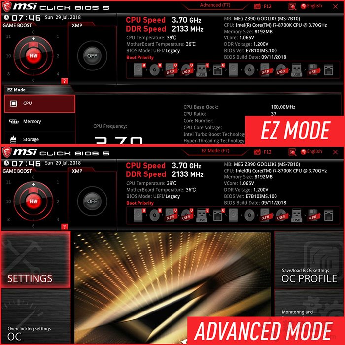 微星Z390主板：intel九代i5-9600K、i7-9700K、i9-9900K超頻教程