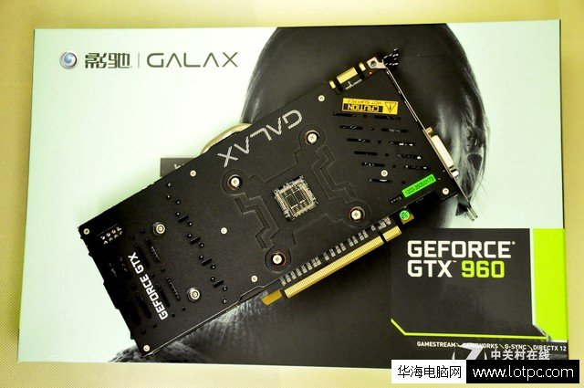 影馳GTX960黑將金屬背板