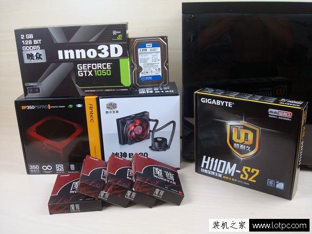 intel奔騰G4560配GTX1050組裝電腦配置推薦與DIY裝機全過程及評測