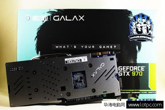 影馳GTX970黑將顯卡背板