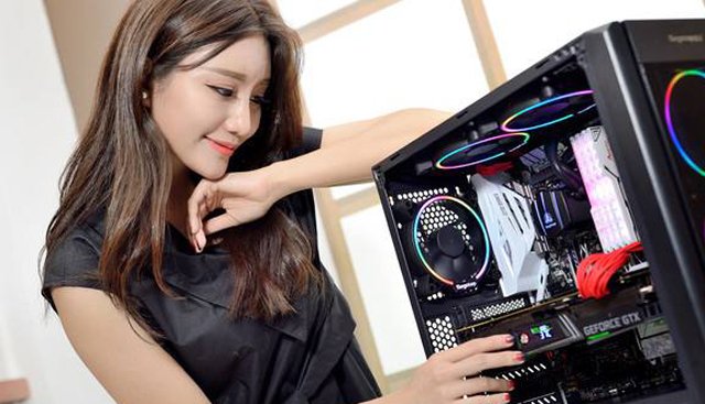 適合送女生的粉色臺式電腦 2350元i3-8100配H310組裝臺式機配置推薦