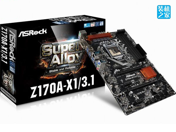 華擎Z170A-X1/3.1抗浪涌快充 USB3.1 TYP-C方案