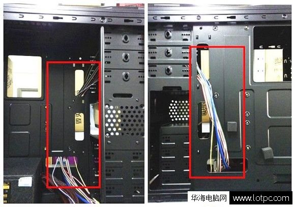 主機走背線