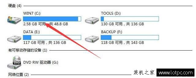 電腦C盤空間越來越小怎么辦 教你釋放你的c盤！