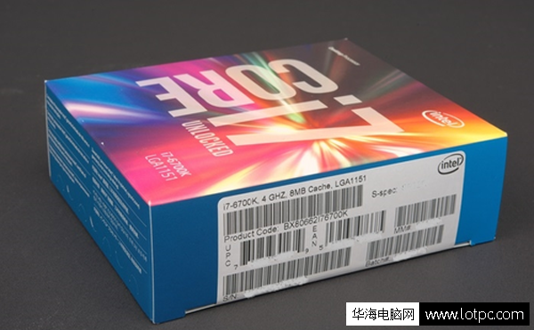 intel酷睿i7 6700K盒裝