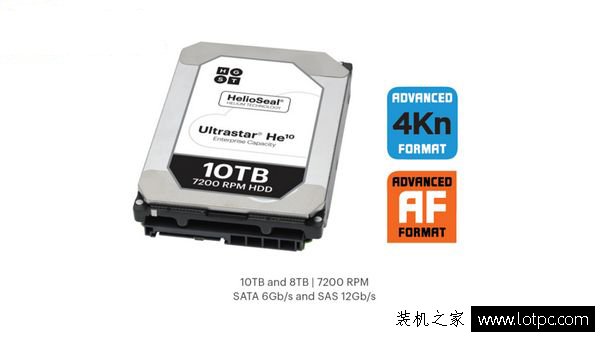 市場再添10TB硬盤，HGST Ultrastar He10 登場