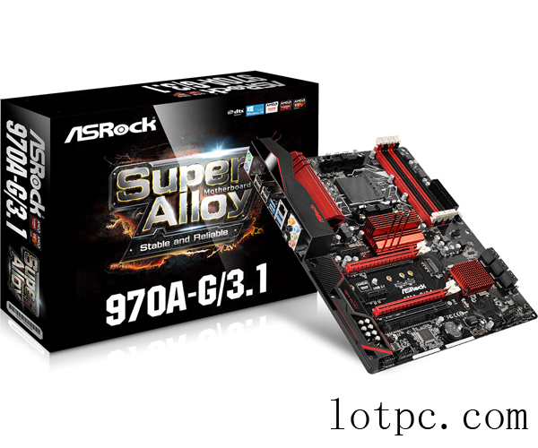 華擎970A-G/3.1主板 支持M.2和USB3.1接口