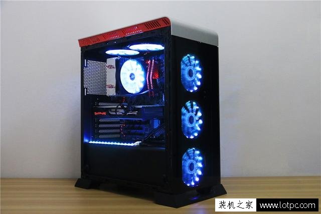高顏值光污染DIY主機 銳龍R7-1700X/B350/RX580組裝電腦配置清單