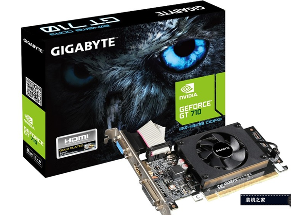 技嘉GV-N710D3-1GL及2GL（GT710）顯卡發布