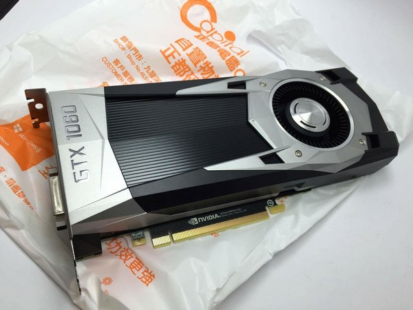 NVIDIA GeForce GTX 1060顯卡實物曝光 期待國內發售
