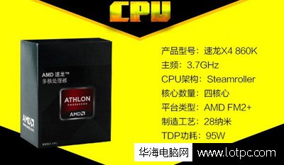 AMD速龍 X4 860K四核處理器