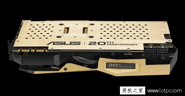 華碩GTX980Ti 20周年黃金版背面