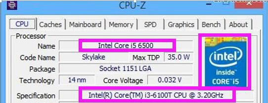 CPU-Z的參數怎么看 CPU-Z檢測CPU型號全面解析