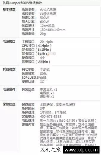 如何選擇適合自己的臺式電腦電源 選購電源你需要了解這些知識