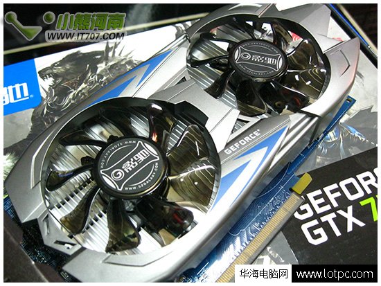 影馳GTX750黑將顯卡風扇