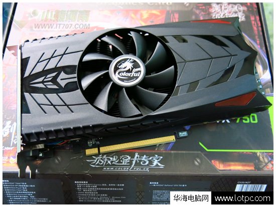 七彩虹戰斧GTX750-1GD5顯卡