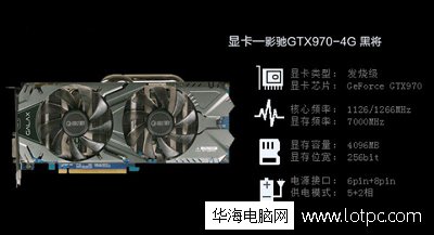 影馳GTX970黑將顯卡